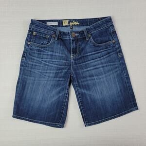 Kut from the Kloth Catherine boyfriend denim‎ shorts 2